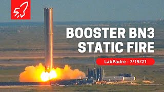 Booster BN3 First Static Fire [upl. by Ilil]