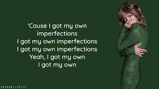 Celine Dion  Imperfection Lyrics [upl. by Eecart]