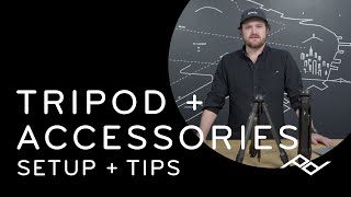 Peak Design Travel Tripod  Accessories Setup  Tips [upl. by Nerol]