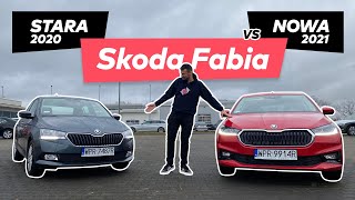 Nowa Skoda Fabia 2021 vs stara Skoda Fabia 2020 [upl. by Barcroft]