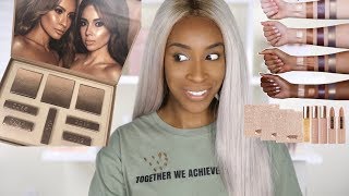 Trying Desi X Katys Makeup Collection  Jackie Aina [upl. by O'Connor998]