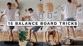 15 Balance Board Tricks Part 2  Training  Bredder [upl. by Helve]