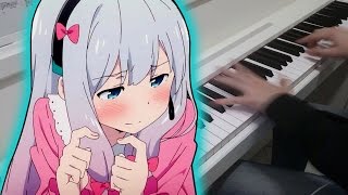 Eromanga Sensei OP  Hitorigoto Piano Cover [upl. by Zilef]