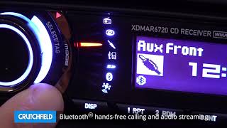 Dual XDMAR6720 Display and Controls Demo  Crutchfield Video [upl. by Anaiv988]