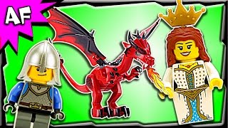 Lego Castle DRAGON MOUNTAIN 70403 Stop Motion Build Review [upl. by Yolanthe]