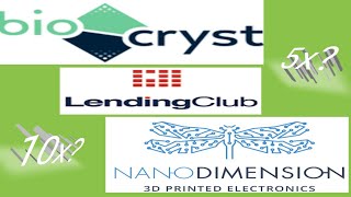 3 Growth Stocks under 6  Nano Dimension NNDM Lending Club LC BioCrystBCRX Review [upl. by Eleaffar237]