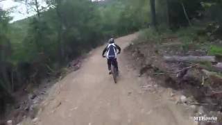 MTBParks First Look Creamy Flow Trail at Massanutten Bike Park VA [upl. by Magbie]