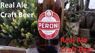 Birra Peroni Red Lager  Italian Beer Review [upl. by Gosney]