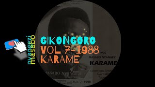 GIKONGORO Official Karaoke Lyrics Video From Author [upl. by Auqeenwahs]