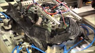 BMW i3 composite frame manufacturing [upl. by Latsyek]