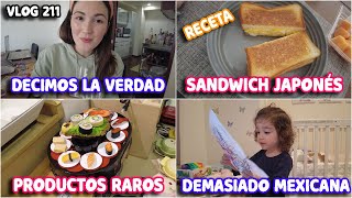 RECETA SANDWICH JAPONÉS  PRODUCTOS CURIOSOS JAPONESES  LES DECIMOS LA VERDAD [upl. by Tjon]