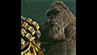 😈Kong is going to😱fight with Godzilla🥵 Kong vs Godzilla😡shorts respect [upl. by Spiers775]