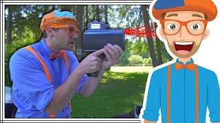 Who Stole My Lunch Blippi Childrens Problem Solving Video [upl. by Eilyr]