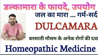 dulcamara homeopathic medicine uses in hindi  Dulcamara 200 Uses in Hindi  Dulcamara 30 in Hindi [upl. by Eelyab]