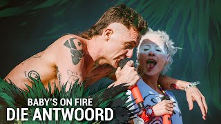 DIE ANTWOORD  Babys On Fire Live At Hurricane Festival 2015 [upl. by Fan]