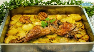 🤩 PALETILLA de CORDERO al Horno con PATATAS Panaderas 🐏🔥🥔🥖 Recetas de Navidad 2020 nº 1124 [upl. by Okechuku]