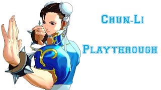 SFIII3S ChunLi Practical Combos and Set Ups [upl. by Rozele]