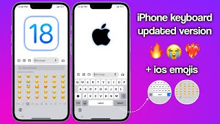 How to get iPhone Keyboard on Android  Easy Tutorial 2024  With sound  emojis  keixha [upl. by Okechuku]