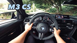 5 MINUTES OF F80 M3 CS EXHAUST SYMPHONY  POPS  BANGS  POV  4K VOL2 [upl. by Bethesda]