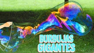 HAZ BURBUJAS GIGANTES Experimento con solo 3 INGREDIENTES  Tutoriales Belen [upl. by Pollitt]