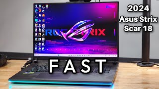 Asus ROG Strix Scar 18 Review  The Fastest Laptop Tested [upl. by Pears]