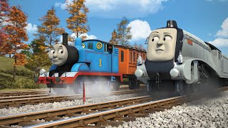 Thomas amp Friends Season 19 Episode 14 Two Wheels Good UK Dub HD MM Part 2 [upl. by Fast]