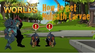 AQW How to get Nulgath Larvae  Epic must have pet  Includes 2 Quests  Usable for NonMembers [upl. by Anuahsat]