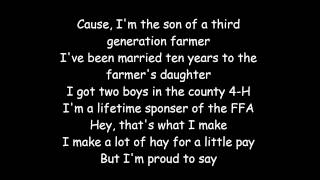 International HarvesterCraig MorganLYRICS [upl. by Ahsiloc]