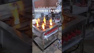 Efficient amp Durable 4Burner Indian Gas Range for Commercial Kitchens 🔥🍴 [upl. by Sanborne]