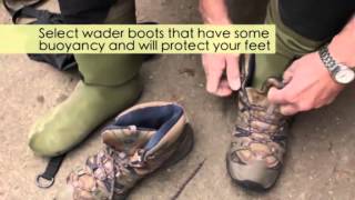 Wader Safety Training for Anglers [upl. by Anitnamaid]