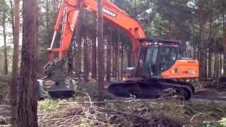 Tocator forestier pentru excavatoare OSMA TFS 130UX DD mulcher [upl. by Chatterjee]