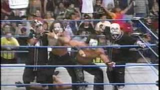 Vampiro Great Muta amp ICP vs 3 count and Tank Abbot WCW [upl. by Alleunam]