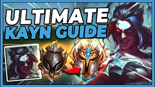 Kayn Gameplay How to Play Kayn TOP BuildGuide LoL Meta [upl. by Cam720]