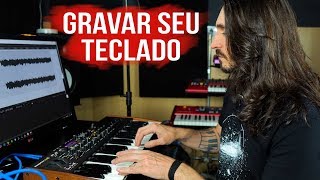 Como gravar o som do seu teclado no computador [upl. by Yengac102]