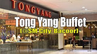 Foods  Tong Yang Buffet SM City Bacoor [upl. by Ybocaj7]