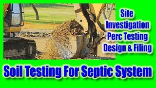 Soil Testing for Septic System [upl. by Kilar]