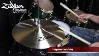 Toni Mateos Zildjian Reviews Hi Hat New Beat 15quot Serie A Zildjian [upl. by Adlih]