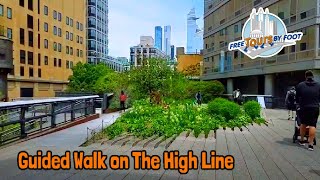 High Line New York Walking Tour Guided [upl. by Bobbee]