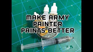 Make Army Painter Paints Amazing Fixing The Issues And Review [upl. by Oiratnom349]