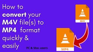 How to convert M4V to MP4 step by step PC amp Mac users [upl. by Cassondra]