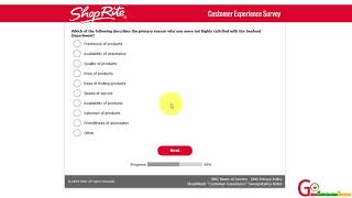 ShopRite Customer Experience Survey [upl. by Ahseyi]