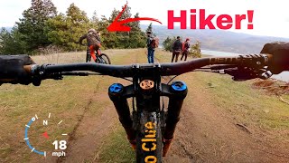 Syncline Mountain Biking  Bikers VS Hikers [upl. by Beaulieu]