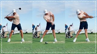 Brooks Koepka Powerful Swing Sequence with Slow Motion [upl. by Ulund980]