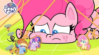 Pony Life  Pinkie Pie Gets Trapped  MLP Pony Life [upl. by Ocko]