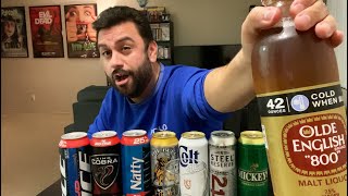 The Malt Liquor Taste Challenge [upl. by Llennor389]