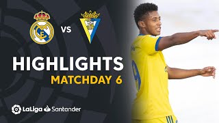 Highlights Real Madrid vs Cádiz CF 01 [upl. by Jenilee]