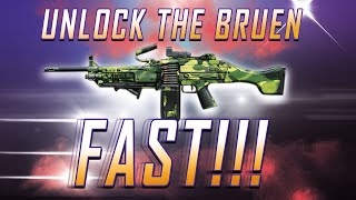 How to unlock BRUEN MK9 BEST METHOD for SPEED and EASE [upl. by Airyt]