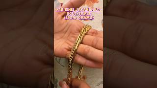 UNBOXING K18 JAPAN GOLD NECKLACE kihei japangold necklacegold viral kiheijapangold trending [upl. by Kedezihclem]