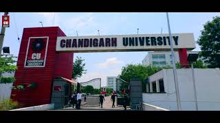 Chandigarh University Campus visit [upl. by Dolph]