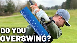 STOP overswinging  GOLF DRILL [upl. by Battiste87]